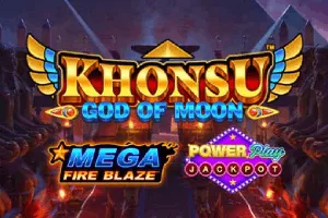 Playtech : Mega Fire Blaze: Khonsu God of Moon PowerPlay Jackpot - SUPERBET388