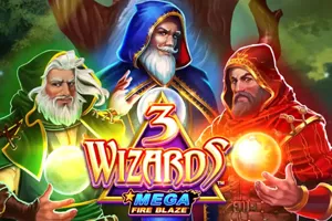 Playtech : Mega Fire Blaze: 3 Wizards - SUPERBET388