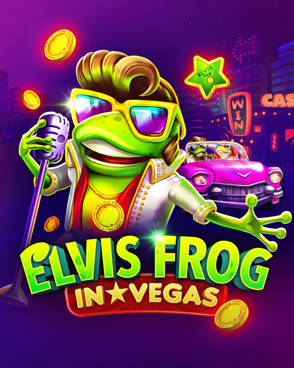 Bgaming : Elvis Frog In Vegas - SUPERBET388