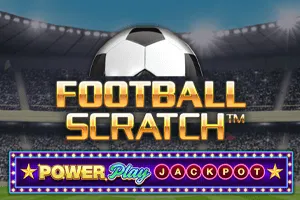 Playtech : Football Scratch PowerPlay Jackpot - SUPERBET388
