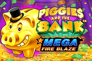 Playtech : Mega Fire Blaze: Piggies and the Bank™ - SUPERBET388