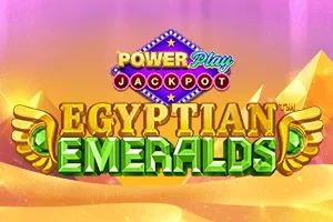 Playtech : Egyptian Emeralds PowerPlay Jackpot - SUPERBET388